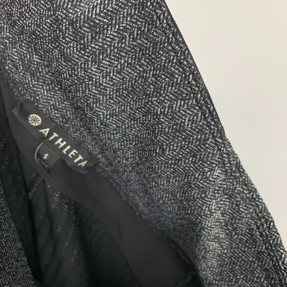 Athleta Leggings Pants Herringbone Mercer Stash Pocket Tight Pull On - Picture 8 of 14
